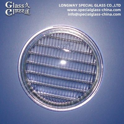 ディフュースライトランプカバーのためのテクスチャードソーダライムガラスシェード