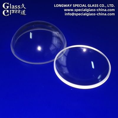 モニターシステムのためのカスタマイズされた光学グレードのガラスドームレンズ