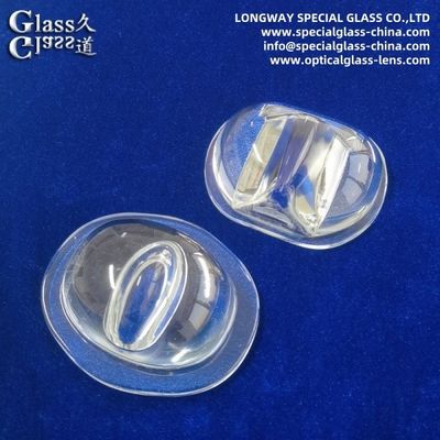 LEDストリートライトのための光学ボロシリケートガラスライトレンズを磨く