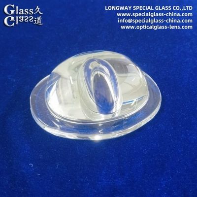 LEDストリートライトのための光学ボロシリケートガラスライトレンズを磨く